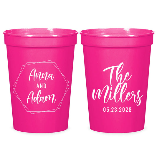 Custom Wedding Stadium Cups (KT 149)