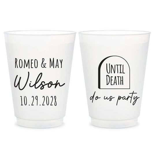 Personalized Wedding Favor Cups (KT 158)