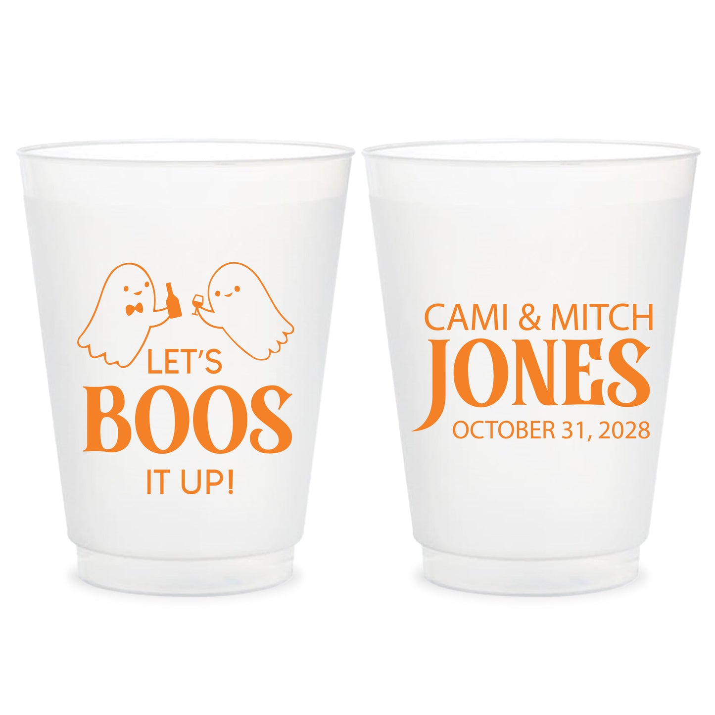 Personalized Frosted Cups (KT 161)