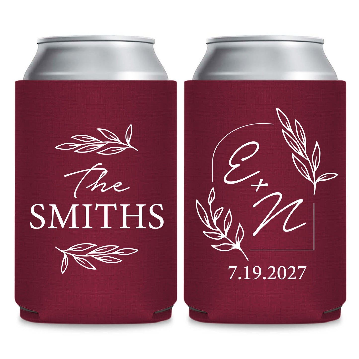 Custom Wedding Stubby Holders (PK170)