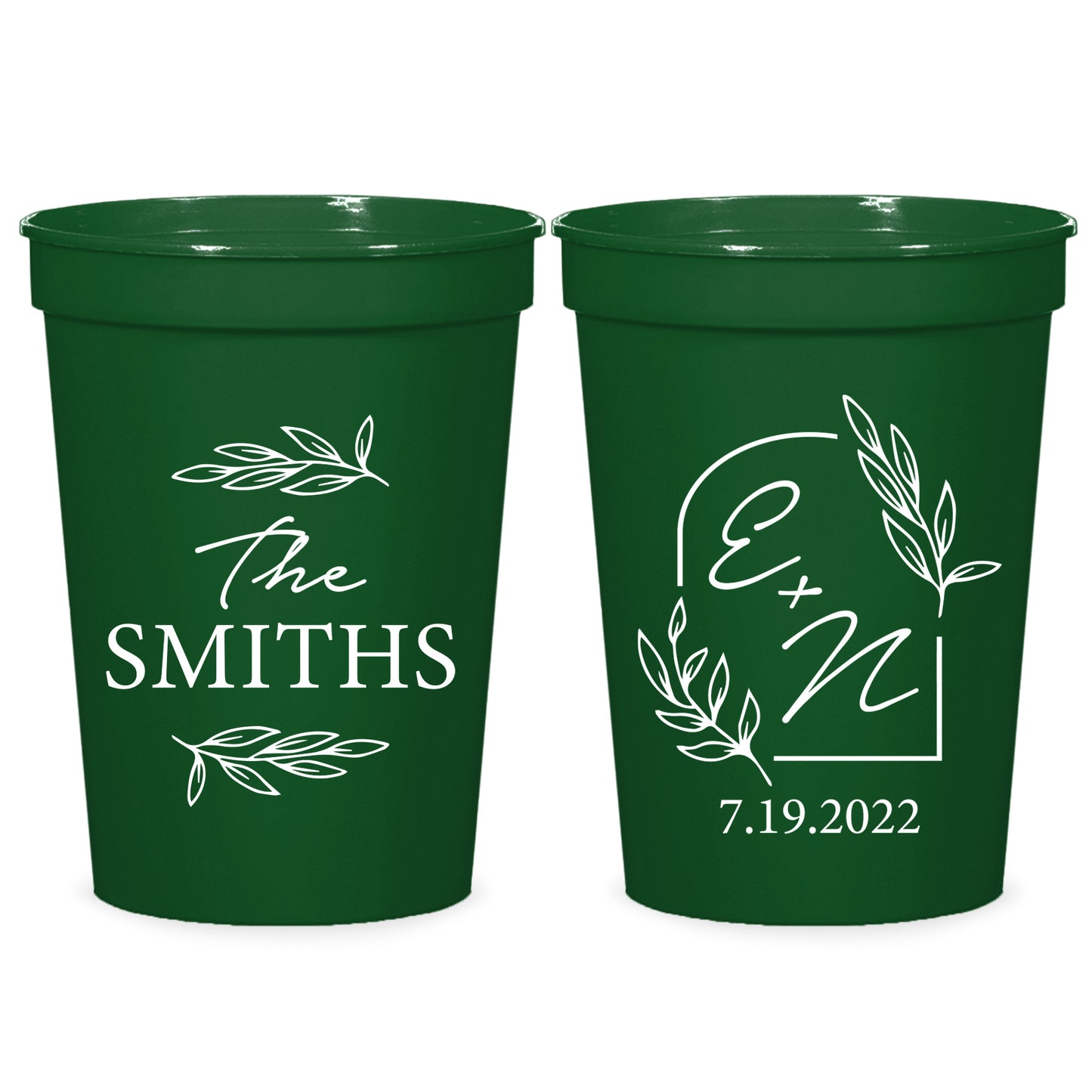 Custom Wedding Stadium Cups (PK170)