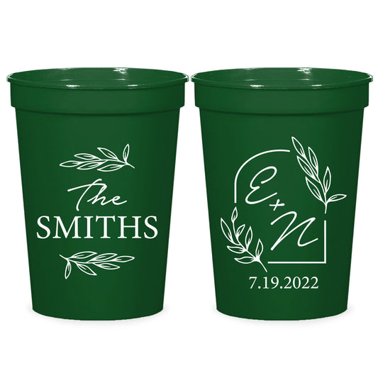 Custom Wedding Stadium Cups (PK170)