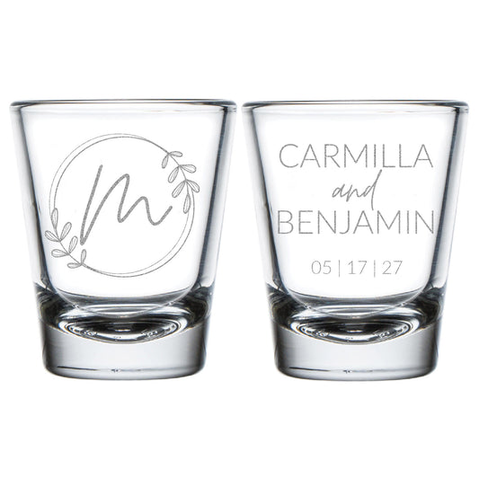 Personalized Wedding Shot Glasses (174)