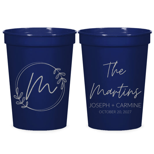 Custom Wedding Stadium Cups (175)