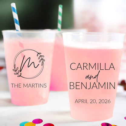 Personalized Frosted Cups (PK176)