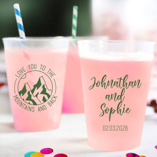 Wedding Frosted Cups (PK 184)