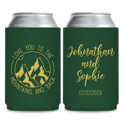 Love You To The Mountains And Back Wedding Favors (PK 184)