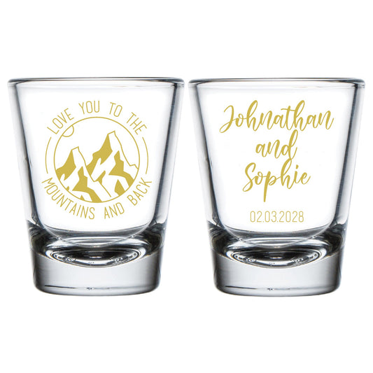 Wedding Shot Glasses (PK 184)