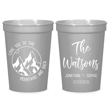 Wedding Stadium Cups (PK 185)