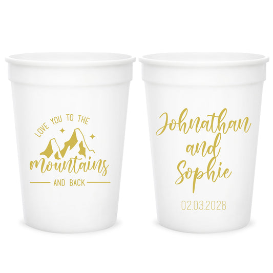 Stadium Cups Wedding Favors (PK 186)