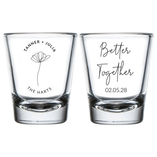 Wedding Shot Glasses (PK 188)