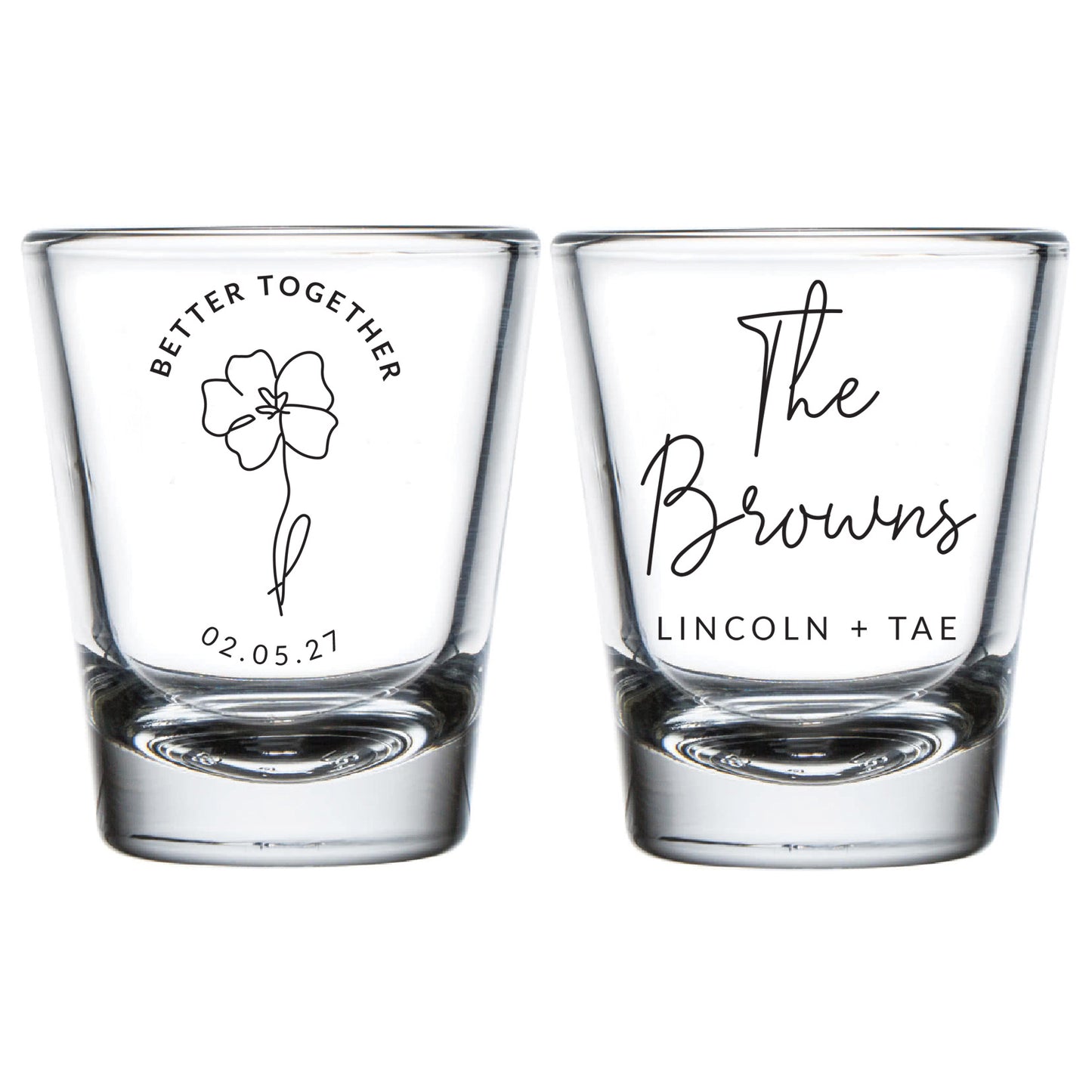 Better Together Shot Glasses (PK190)