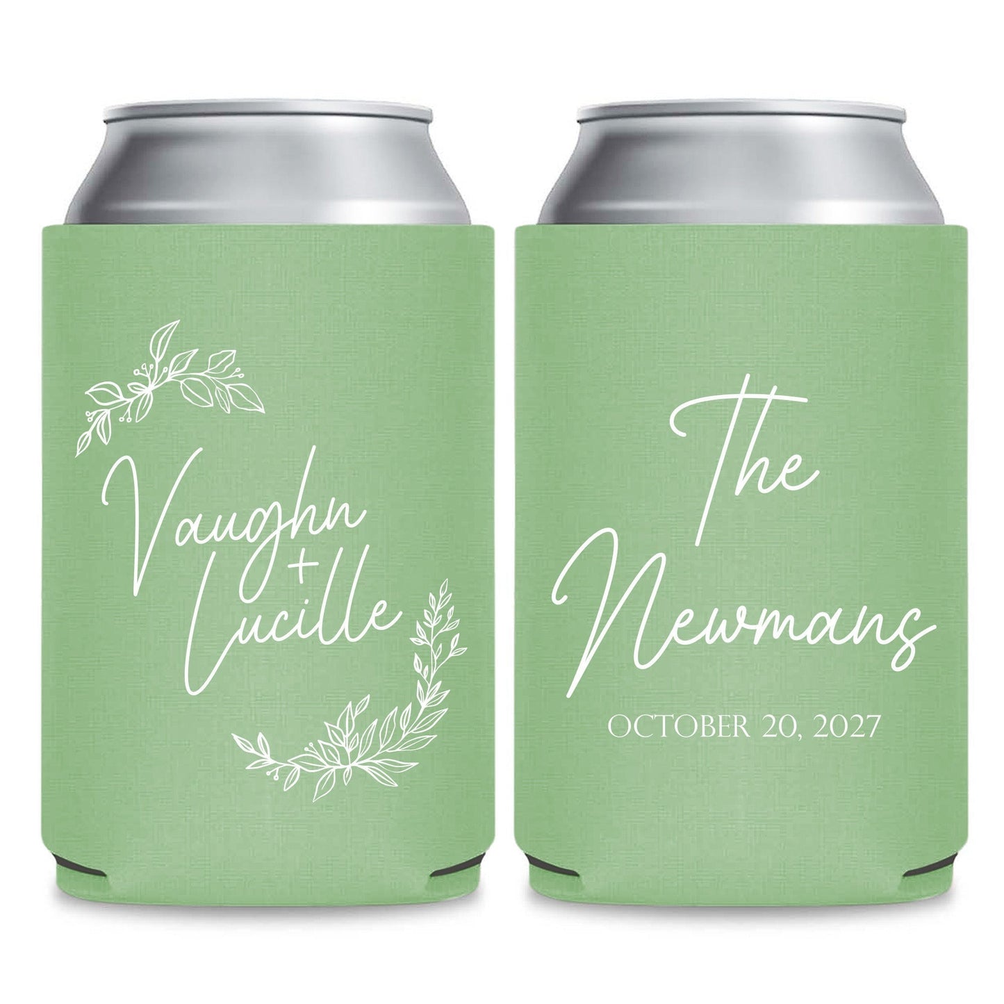 Floral Can Coolers