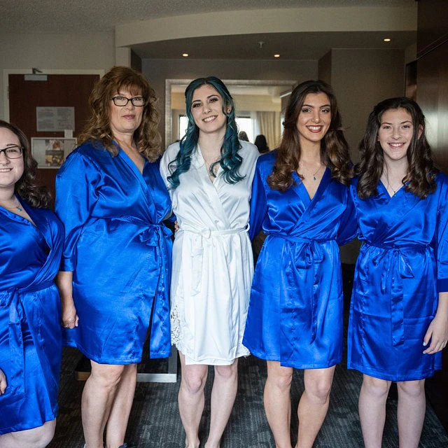 Personalized Satin Bridesmaid Robes