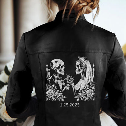 (Real Leather) Customized Leather Party Jacket