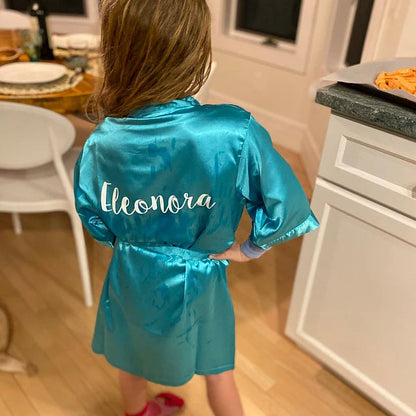 Personalized Satin Bridesmaid Robes