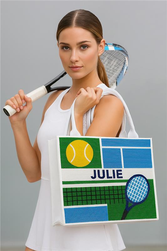 Custom Tennis Tote