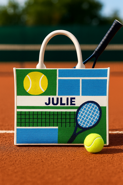 Custom Tennis Tote