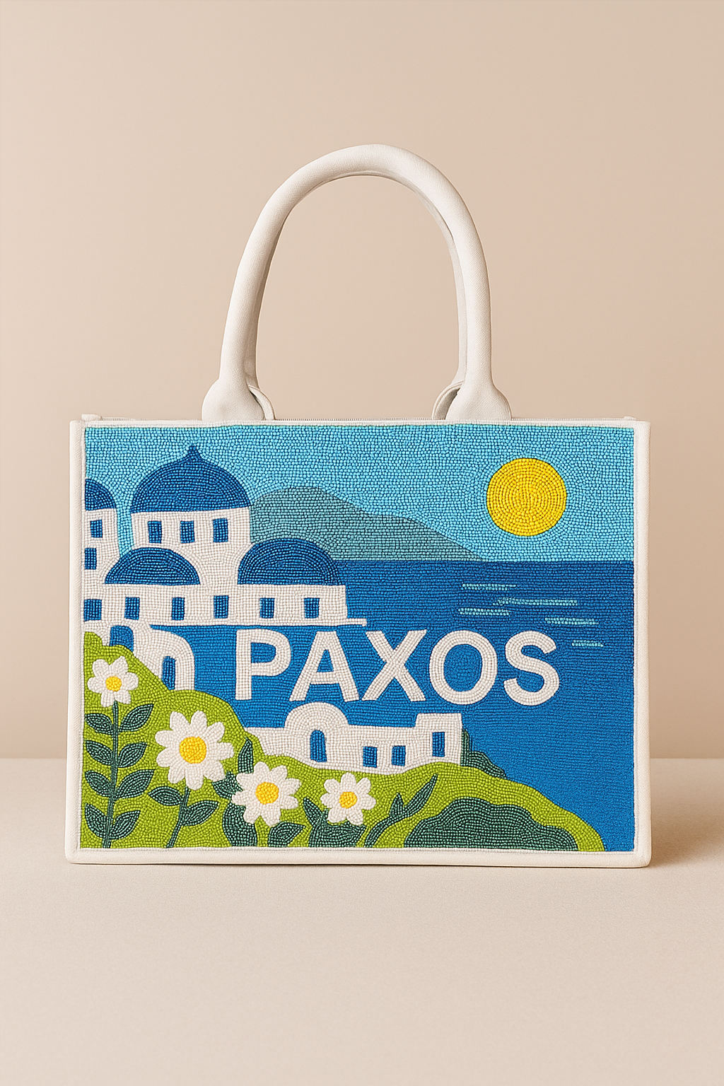 Santorini Escape Tote