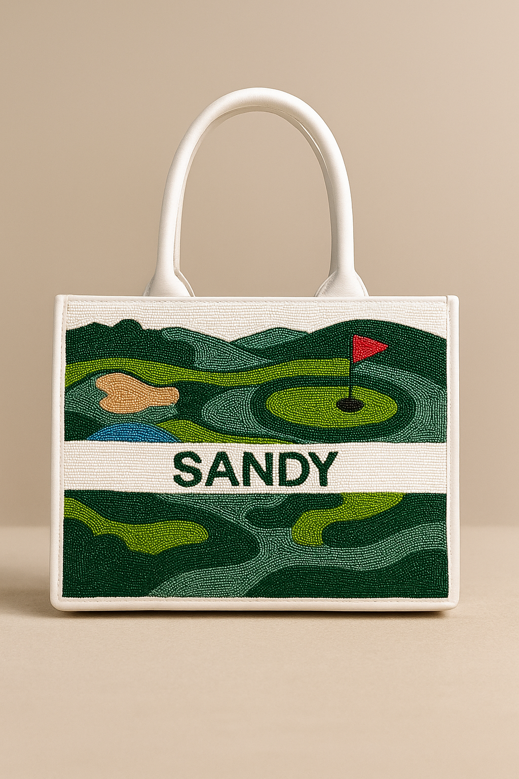 Green Fairway Tote