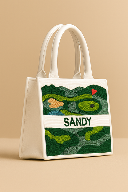 Green Fairway Tote