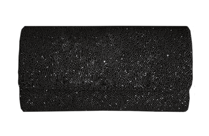 a roll of black fabric on a white background
