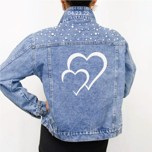 Hearts Denim Jacket