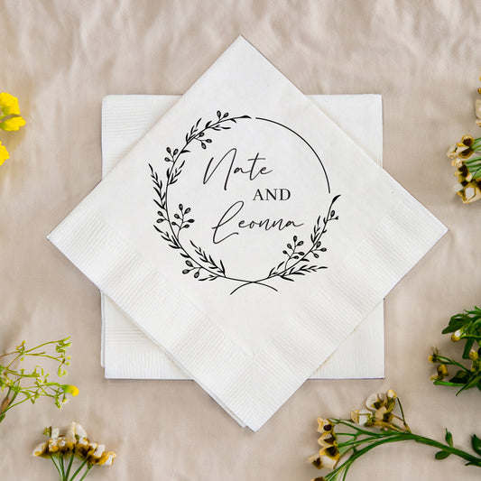 Personalized Paper Napkin Favors (263)