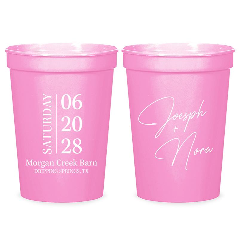 Personalized Stadium Cups (KT 266)