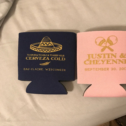 Keep your Cerveza Cold Can Cooler Wedding Party Favor (26)