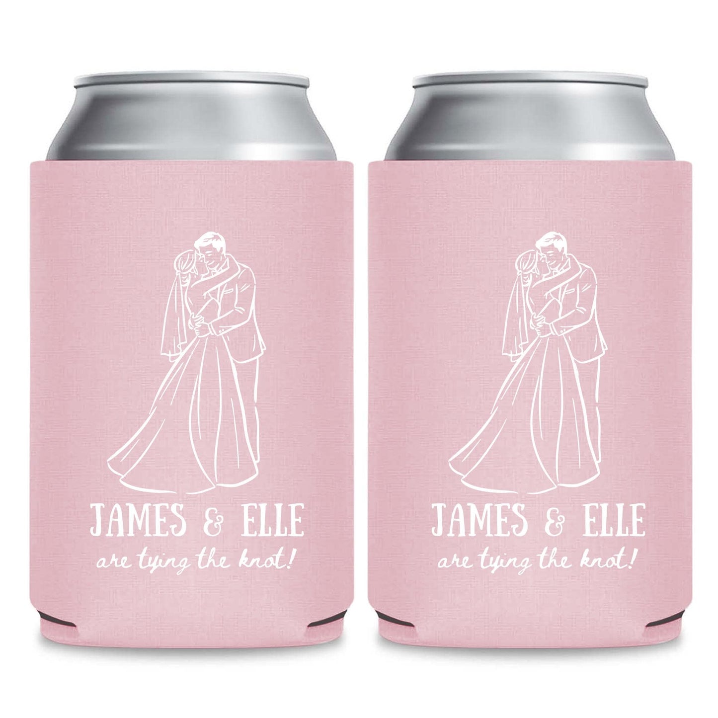 Personalized Bridal Can Cooler (LP 355)