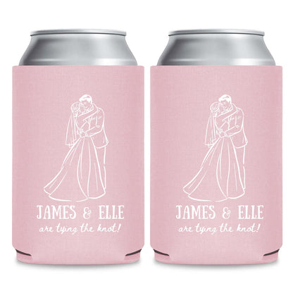 Personalized Bridal Can Cooler (LP 355)