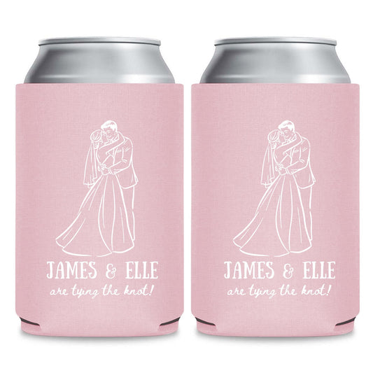 Personalized Bridal Can Cooler (LP 355)