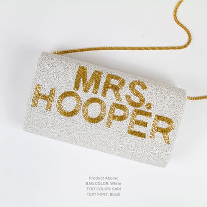 Custom Mrs Clutch Purse with Photo (FOG)