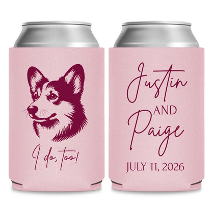 Pet Wedding Can Coolers