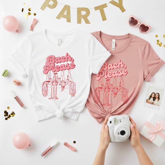 Bach, Please Retro Bachelorette Shirts