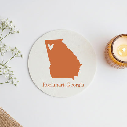 State Wedding Coasters