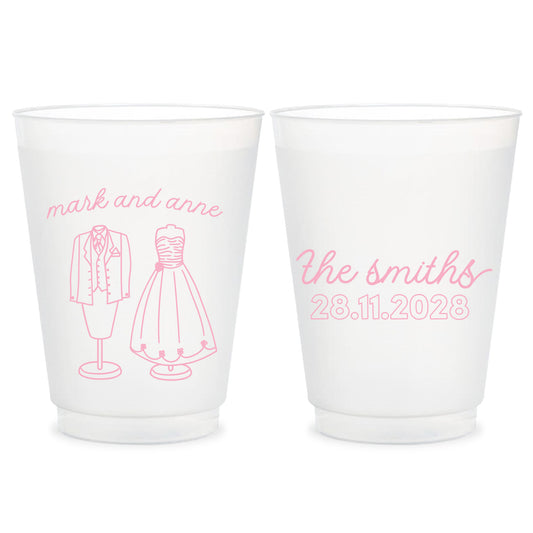 Wedding Frosted Cups (LP 304)