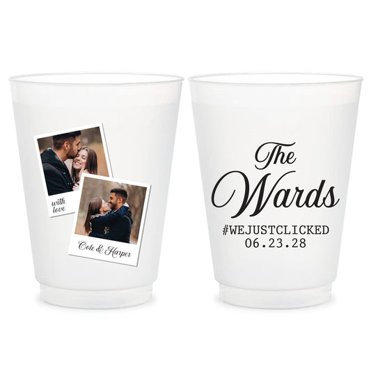 Full Color Wedding Frosted Cups (LP 322)
