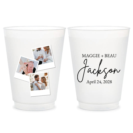 Monogram Frosted Cups (LP 323)