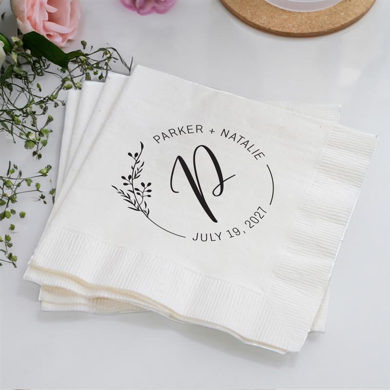 Personalized Wedding Napkins (LP 329)
