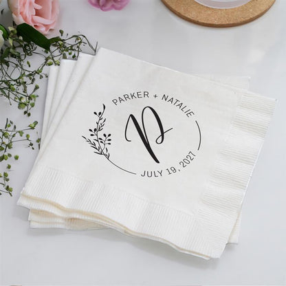 Personalized Wedding Napkins (LP 329)
