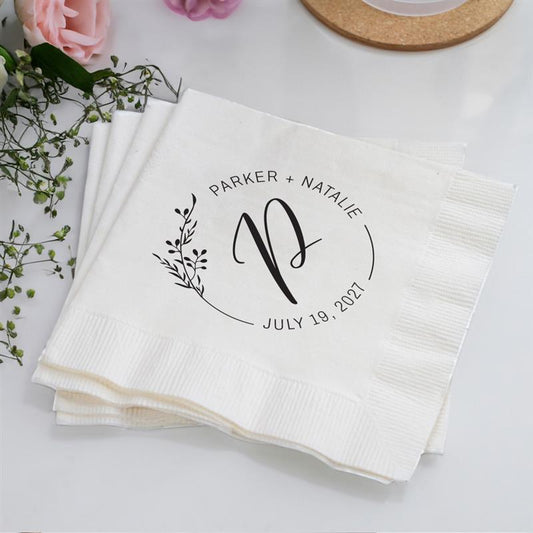 Personalized Wedding Napkins (LP 329)