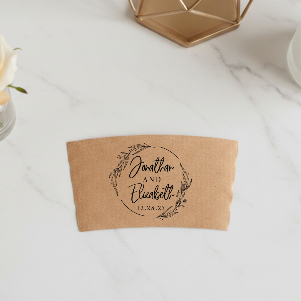 Floral Coffee Cup Sleeves