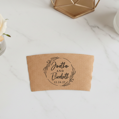 Floral Coffee Cup Sleeves