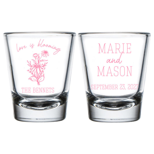 Love Is Blooming Shot Glasses (LP337)