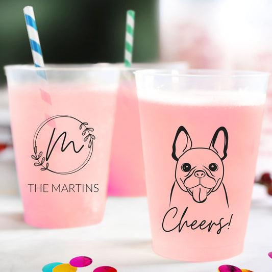 Pet Wedding Frosted Cups (PK 358)