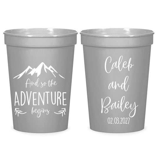 Customized Wedding Stadium Cups (CS 381)