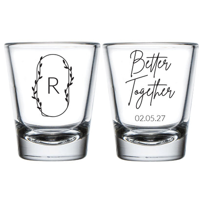 Wedding Reception Shot Glasses (CS 383)