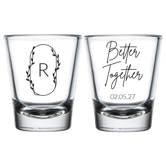 Wedding Reception Shot Glasses (CS 383)